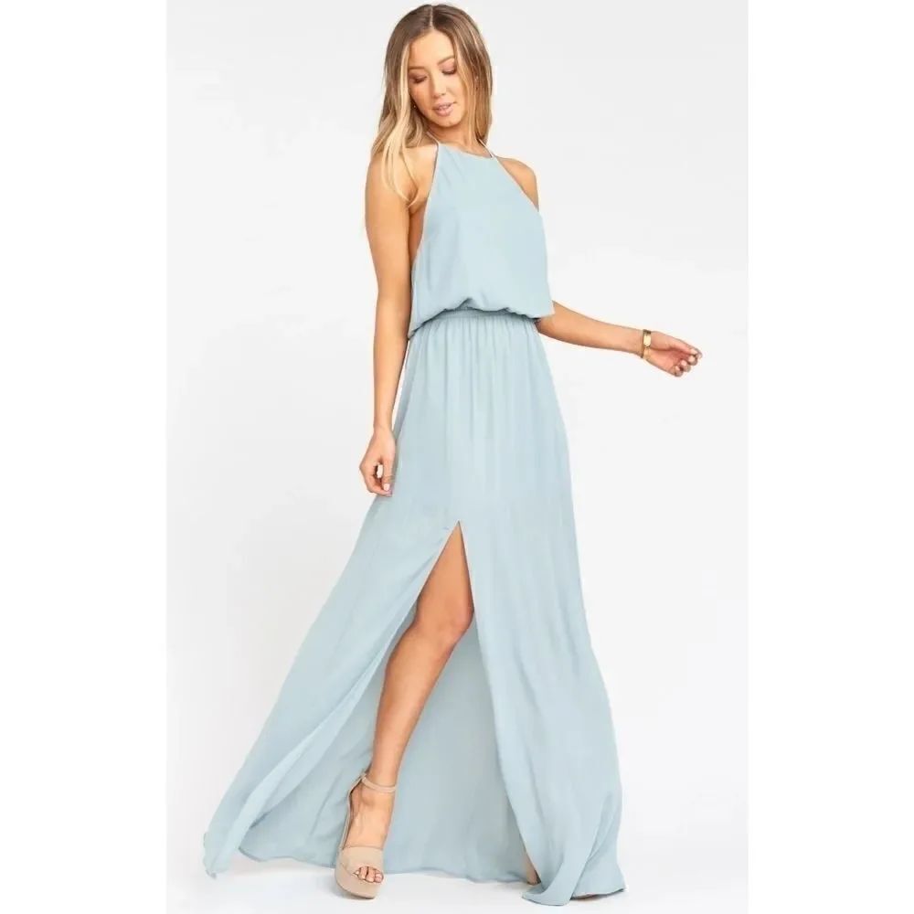 NWOT SHOW ME YOUR MUMU Silver Sage Crisp Heather H